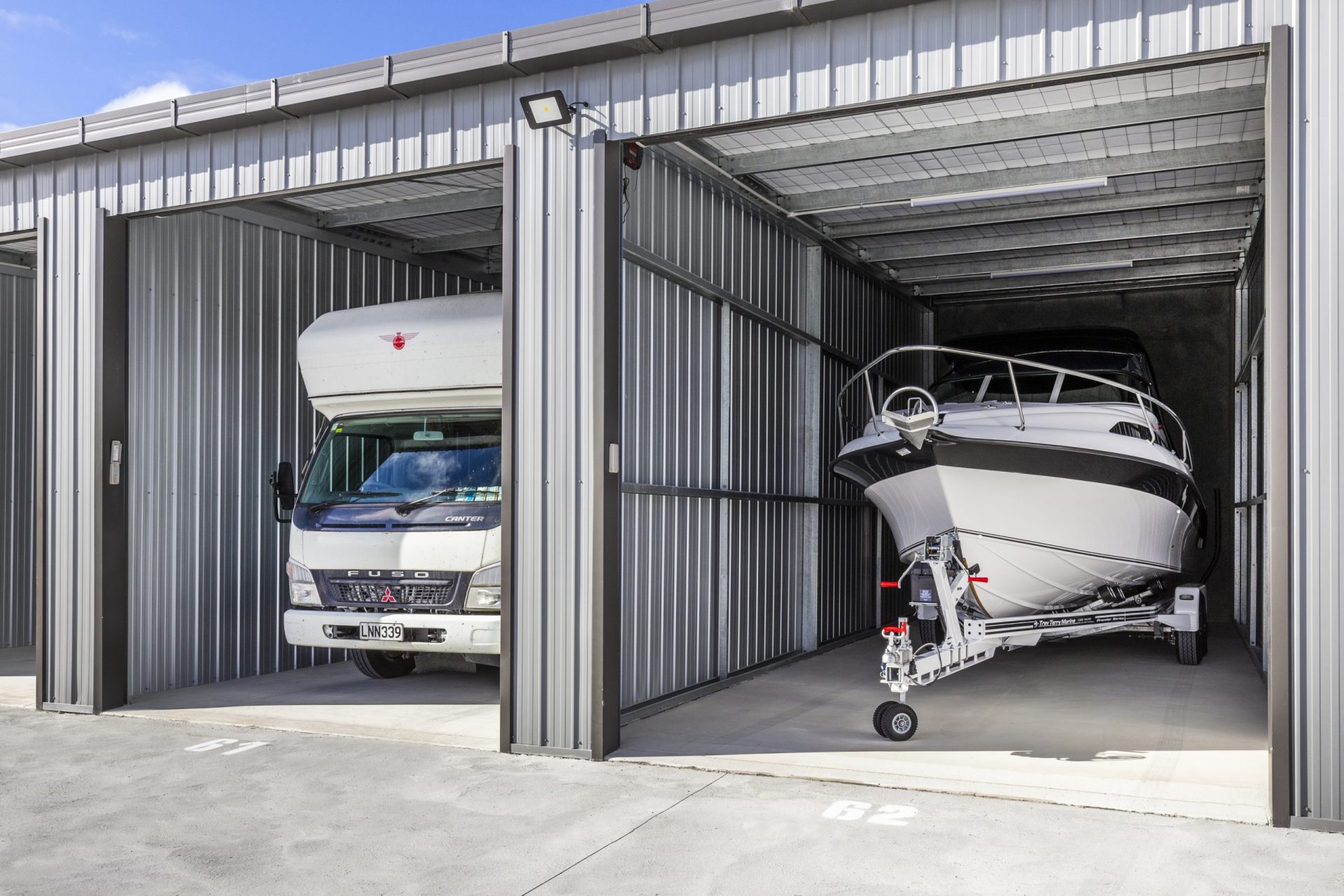 boat and caravan storage